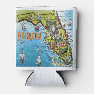Enfriador De Latas Mapa de Personalizados de Florida