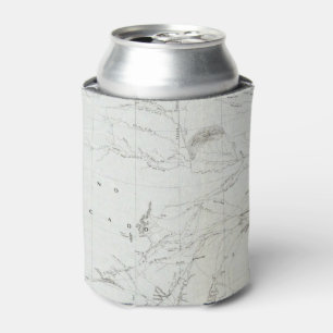 Enfriador De Latas Mapa de Tejas y parte de New México