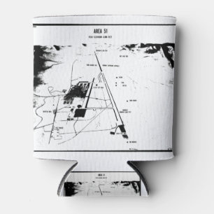 Enfriador De Latas Mapa del área 51
