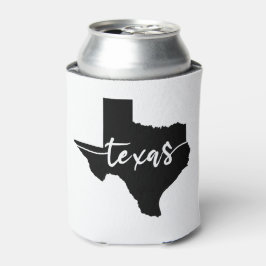 Enfriador De Latas Mapa del estado de Texas USA