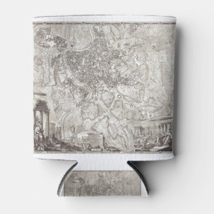 Enfriador De Latas Mapa Nolli de Pietro Campana, Carlo Nolli, Rocco