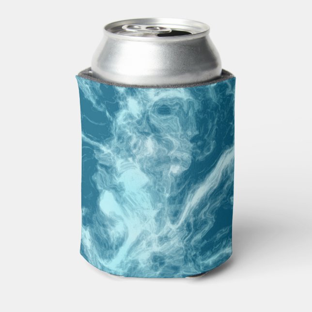Enfriador De Latas Marble de agua azul (Reverso de la lata)