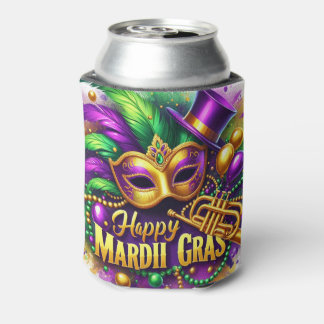 Enfriador De Latas Mardi Gras Can Decour