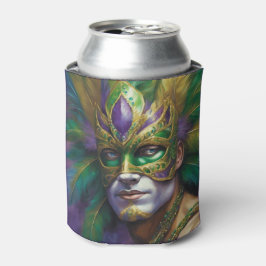 Enfriador De Latas Mardi Gras Nueva Orleans Añadir Nombre Hombre Másc