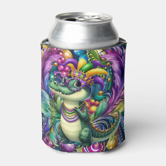 Enfriador De Latas Mardigras (Lata Anverso)