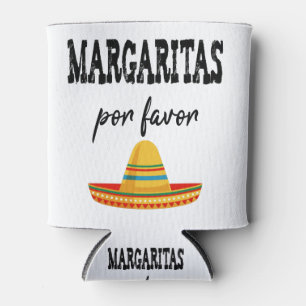 Enfriador De Latas Margaritas Por Favor Cinco De Mayo 2021