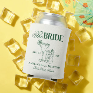 Enfriador De Latas Margaritas y Matrimonia Bachelorette