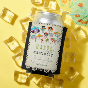 Enfriador De Latas Margs & Matrimony Fiesta Ducha de Parejas Mexicana