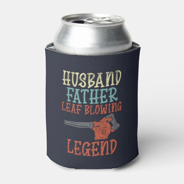 Enfriador De Latas Marido Padre Leaf Blower Legend (Lata Anverso)
