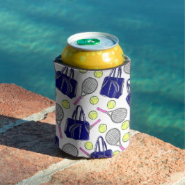 Enfriador De Latas Marina de Tenis de Preppy