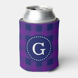 Enfriador De Latas marino Blue Buffalo Plaid