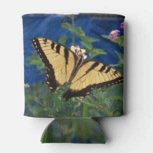 Enfriador De Latas Mariposa de cerda amarilla y negra