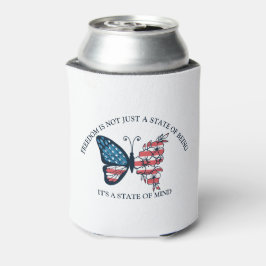 Enfriador De Latas Mariposa del 4 de Julio