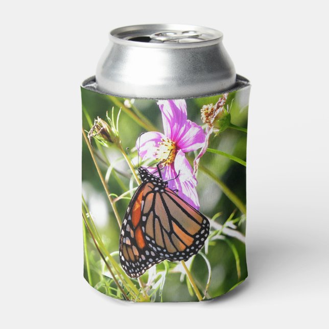 Enfriador De Latas Mariposa monarca (Lata Anverso)