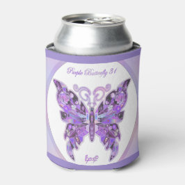 Enfriador De Latas Mariposa morada 31