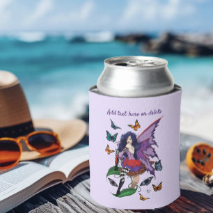 Enfriador De Latas Mariposas de hongos morados