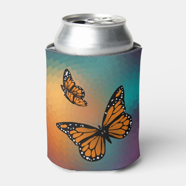 ENFRIADOR DE LATAS MARIPOSAS DE MONARCA (Lata Anverso)