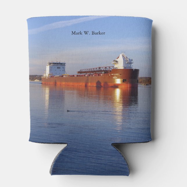 Enfriador De Latas Mark W. Barker puede enfriar (Reverso)