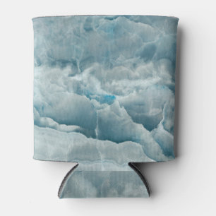 Enfriador De Latas Mármol azul onix, textura abstracta.