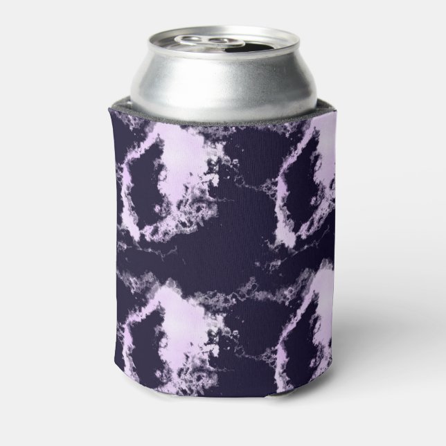Enfriador De Latas Mármol púrpura (Reverso de la lata)