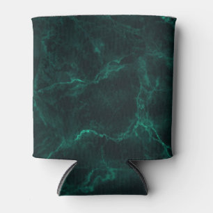 Enfriador De Latas Mármol verde oscuro, textura perfecta.