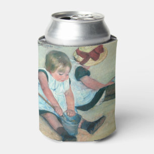 Enfriador De Latas Mary Cassatt - Niños jugando en la playa