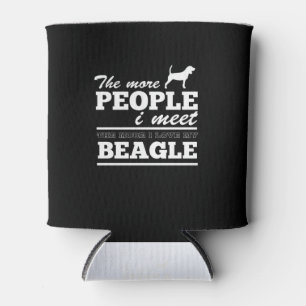Enfriador De Latas Más la gente resuelvo más amor de I mi beagle
