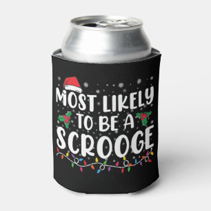 Enfriador De Latas Más Probable Que Sea Un Scrooge Divertida Navidad