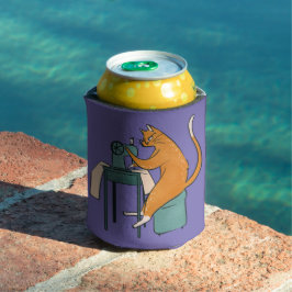 Enfriador De Latas Masaje de gatos vintage