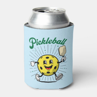 Enfriador De Latas MASCOT DE PICKLEBALL por PickleballPlayerz