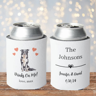 Enfriador De Latas Mascota Boda Refrigerador de bebidas