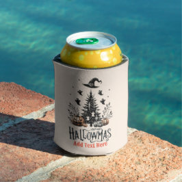 Enfriador De Latas Mashup Navidades de Halloween en Hallowmas