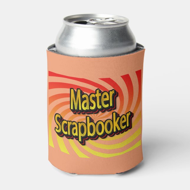 Enfriador De Latas "Master Scrapbooker" (Lata Anverso)