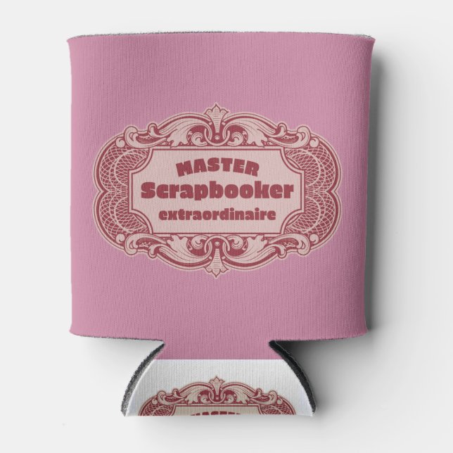 Enfriador De Latas Master Scrapbooker Extraordinaire (Anverso)