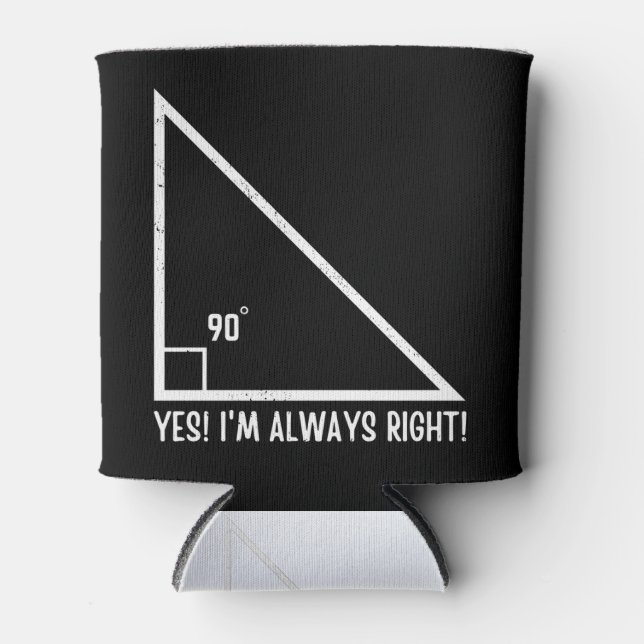 Enfriador De Latas Matemáticas/Maestros matemáticos divertidos (Anverso)