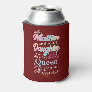 Enfriador De Latas Mather y su hija son su reina,