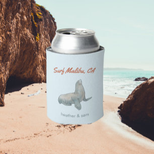 Enfriador De Latas Matrimonio personalizado de Malibu California