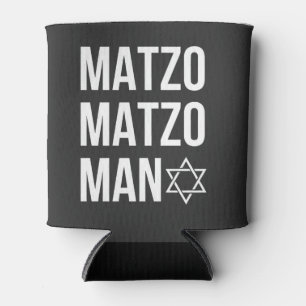 Enfriador De Latas Matzo Matzo Man Hanukkah judío