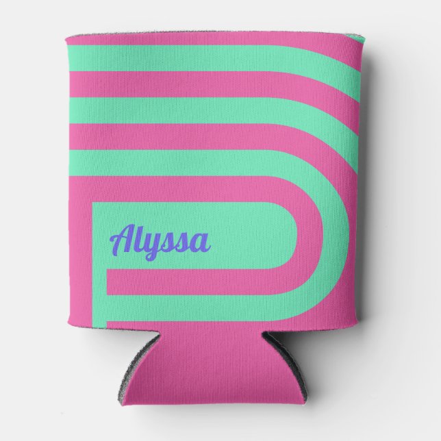 Enfriador De Latas Maze en lino de verano (Anverso)