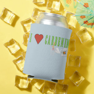 Enfriador De Latas Me Encanta El Jardín Texto Ilustrado