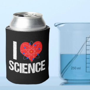 Enfriador De Latas Me encanta la ciencia Guay Científico modelo de Át