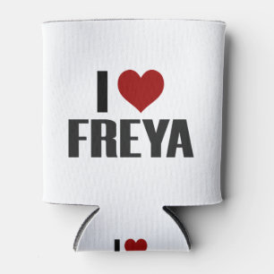 Enfriador De Latas Me encanta la fertilidad nórdica de la diosa frey