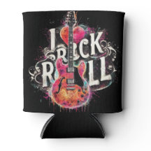 Me encanta la pintura de guitarra eléctrica Rock N