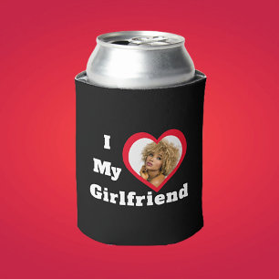 Enfriador De Latas Me encanta mi novia Bae foto Personalizado persona