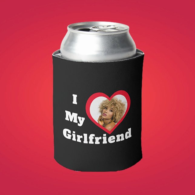 Enfriador De Latas Me encanta mi novia Bae foto Personalizado persona (Subido por el creador)