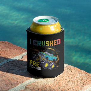 Enfriador De Latas Me Gradué de Preescolar con Camión Monstruo