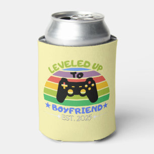 Enfriador De Latas Me Levanté Para Boyfriend Funny Gamer Est. 2025