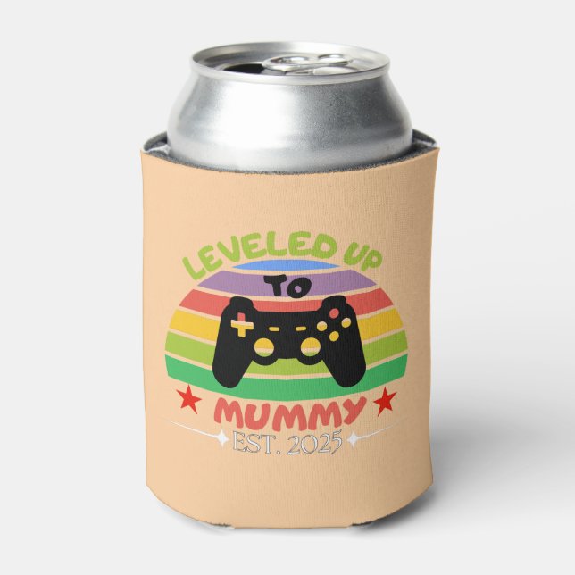 Enfriador De Latas Me Levanté Para Mami Divertida Jugadora Est. Mujer (Lata Anverso)