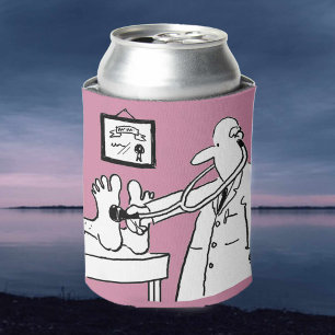 Enfriador De Latas Médica con pies de comprobación de estetioscopio