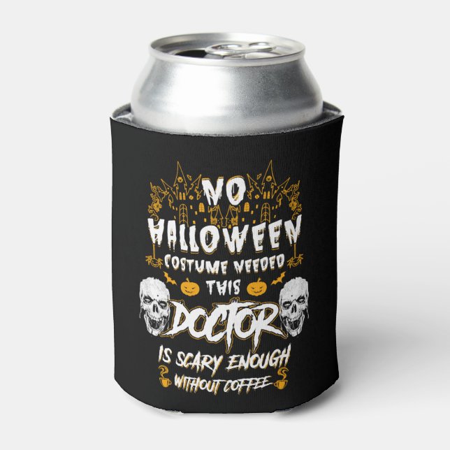 Enfriador De Latas Médica de Halloween (Lata Anverso)